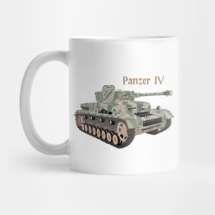 Panzer IV German WW2 Battle Tank Mug